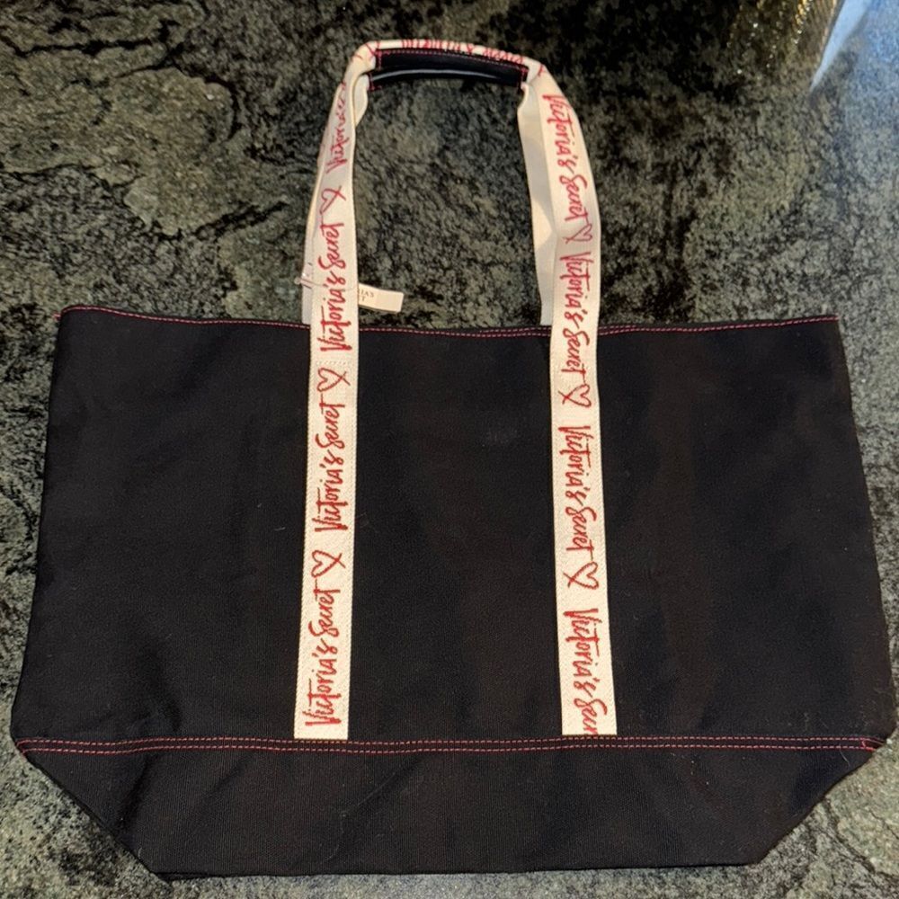 Victoria's Secret Black Tote Bag
